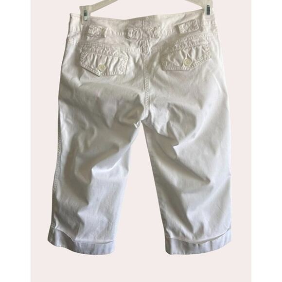 MICHAEL KORS Capri Pants White Women's 4 - Picture 4 of 6